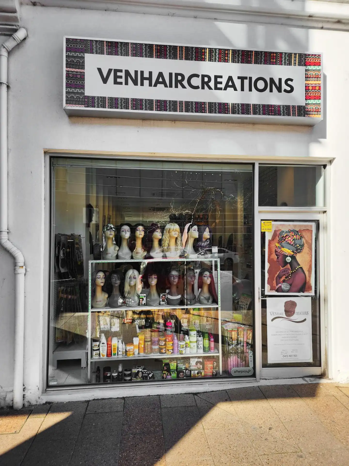 Venhair Creations Shopfront Geelong