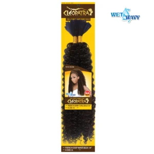 French Jerry Curl Bulk 18" 100% Human Hair H-JCB