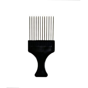 Basics Steel Afro Comb