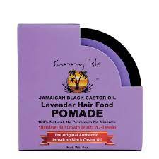Sunny Isle Jamaican Black Castor Oil Lavender Hair Food Pomade