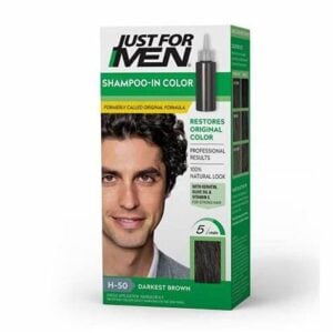 Just For Men shampoo-in-color