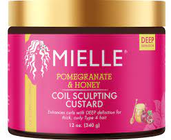 MIelle Pomogranate And  Honey Coil Sculpting Custard 12oz