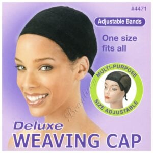 weaving cap black