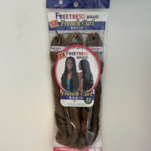 Freetress 3x French Curl braids 22 "