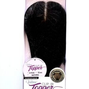 H-TP200 100% Human Hair Mono Topper12 # Natural N