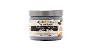 Pre-Shampoo Detoxifying Charcoal Clay Mask