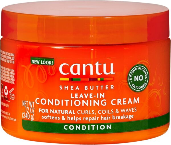 Cantu Shea Butter Leave-in Conditioning Cream 4x Less Breakage