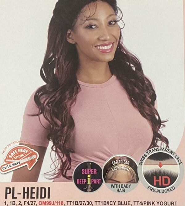 PL- Heidi Pre-Styled Lace Front Wig