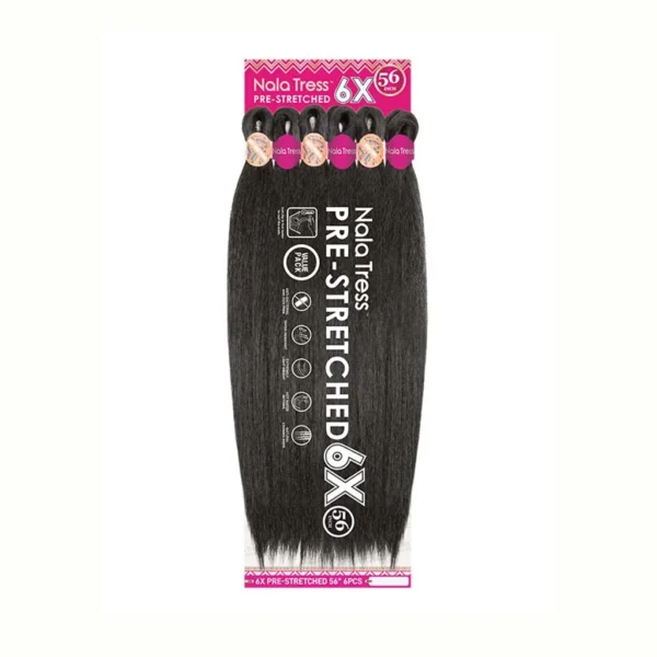 Nala Tress Pre-stretched 6x Braids 56"